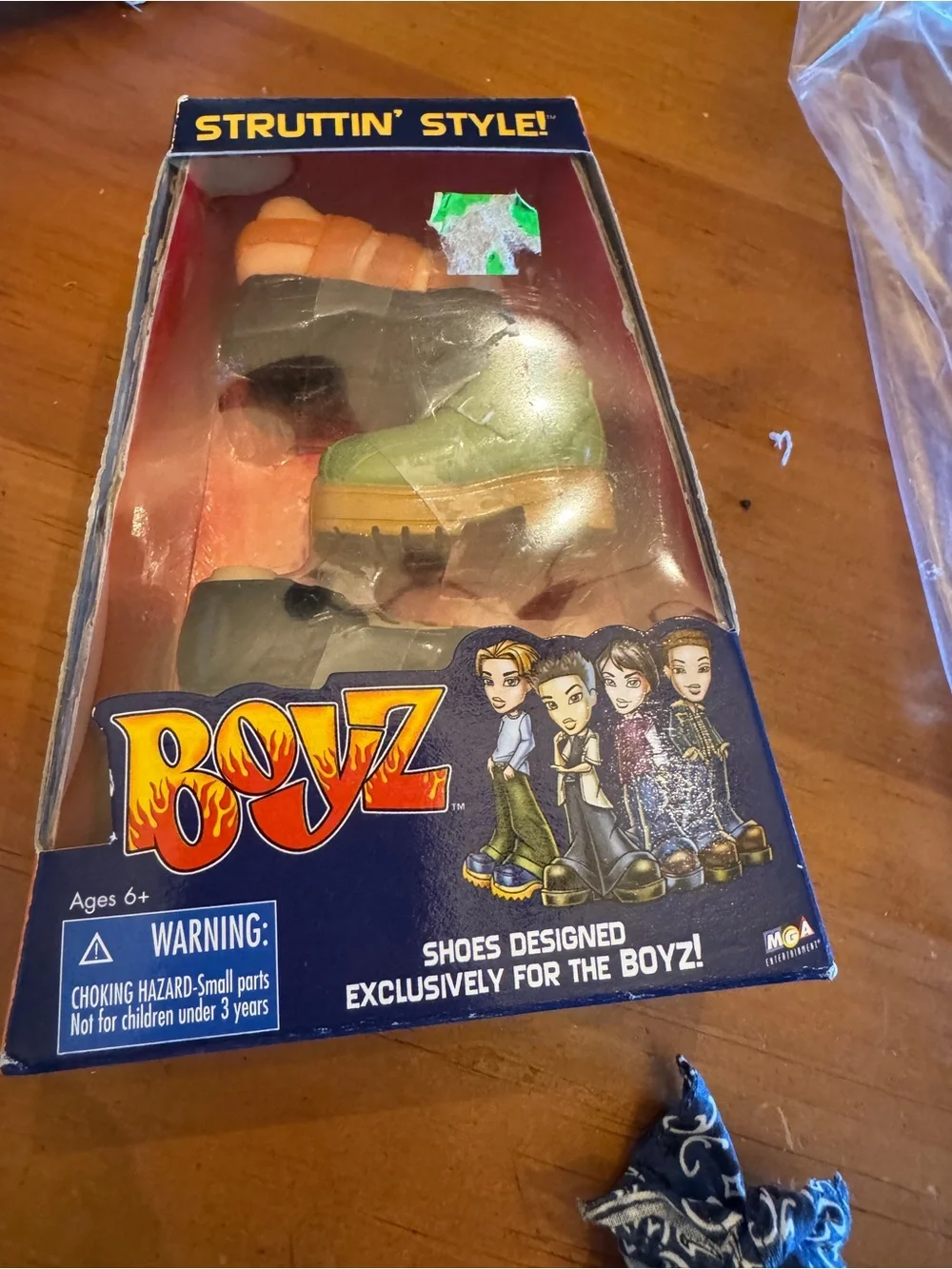 Bratz The BOYZ Collection Doll Shoes STRUTTIN Style FASHION PACK of 3 Pairs